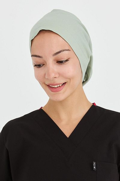 Çatı Medikal Bandană de lucru pentru bucătar din lycra verde apă - Doctor Nurse