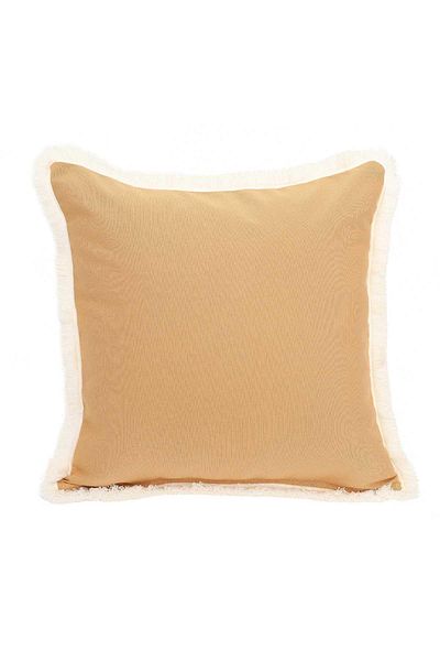Aisha's Design Decorative Throw Pillow Cover with Tassels on the Edges, K-140