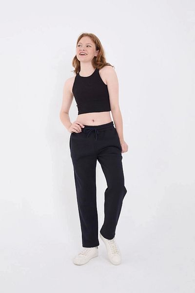 Tam12den Home Παντελόνι Unisex Three Thread Basic Sweat - Navy Blue