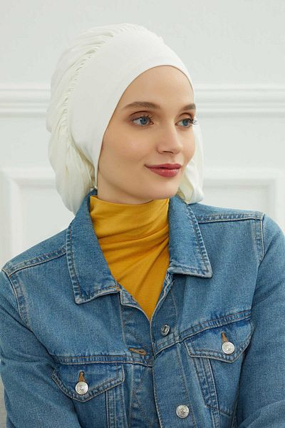 Aisha's Design غطاء محرك السيارة من القطن الممشط - B-25