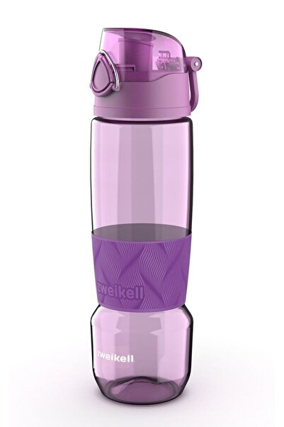 zweikell 650 ml Tritan Unbreakable Rosso Sleeve Violett Bpa Water Bottle - Water Bottle
