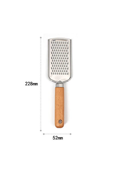 Choice مبشرة خشبية متعددة الاستخدامات لليمون والجبن، مبشرة حادة من الفولاذ ال...