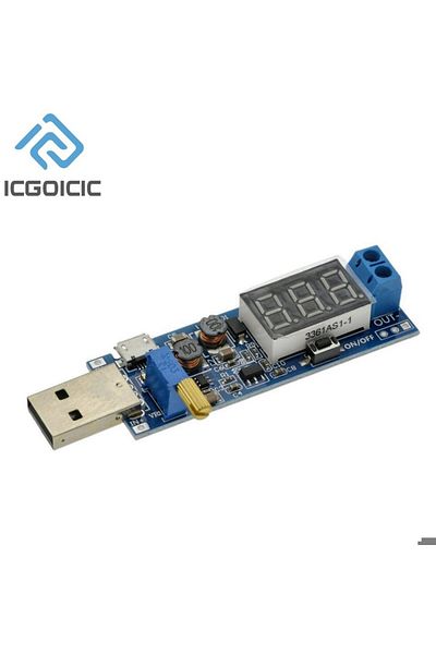 Choice USB Boost Module DC-DC 5V To 3.3V/24V USB Boost Power Supply Module USB DC Converter 12V Adjustab...