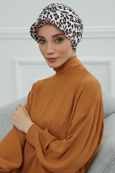Aisha's Design Patterned Combed Cotton Bonnet - with Hat, B-30Yd