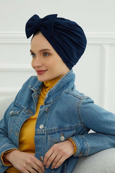 Aisha's Design B-27 Model Butterfly Combed Cotton Bonnet