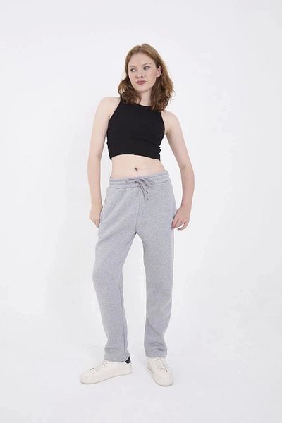 Tam12den Home Παντελόνι Unisex Three Thread Basic Sweat - Γκρι