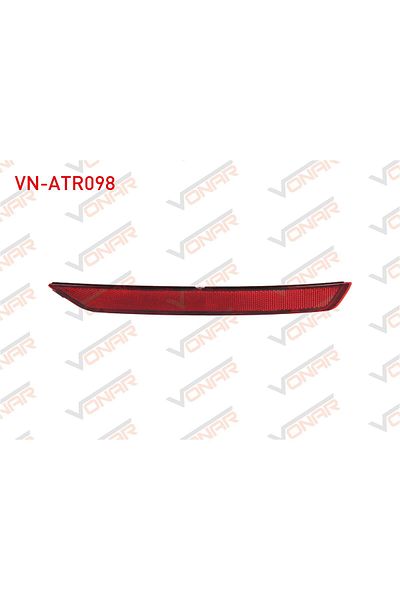 VONAR Seat Leon Right Rear Bumper Reflector with 2006-2013 1P 0945106 D Atr098