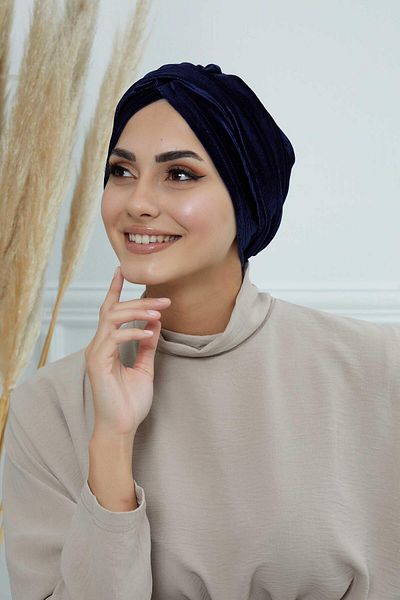 Aisha's Design B-9K Model Velvet Bonnet