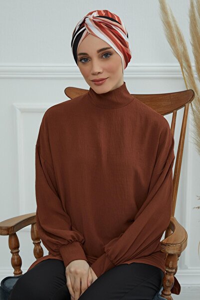 Aisha's Design Patterned Bonnet,B-4YD