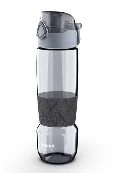 zweikell Rosso Sleeve Charcoal Bpa Free 650 ml Tritan Unbreakable Water Bottle - Water Bottle