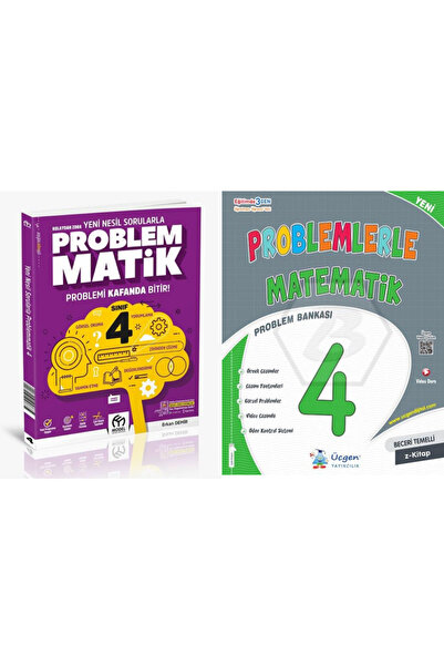 Üçgen Yayıncılık ÜÇGEN YAYINCILIK 4.SINIF PROBLEMLERLE MATEMATİK & MODEL EĞİT...