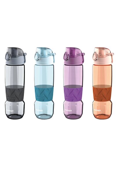 zweikell 650 ml Tritan Unbreakable Rosso Sleeve Violett Bpa Water Bottle - Water Bottle