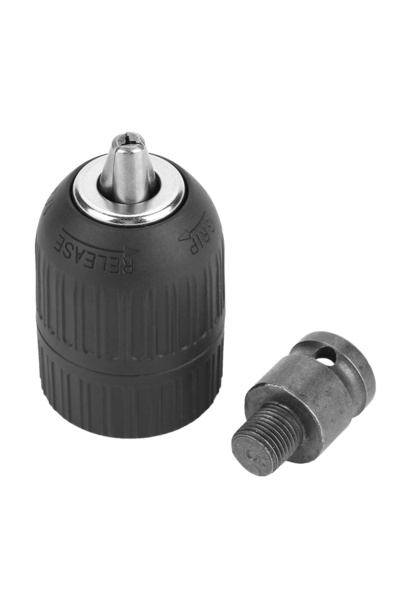 Choice 2-13mm Keyless Drill Chuck 1/2"-20UNF with 1/2" Thread Drill Chuck Ada...