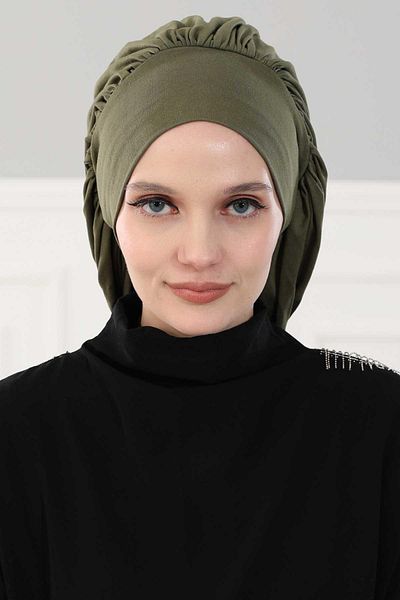 Aisha's Design Combed Cotton Flowing Bonnet - B-25