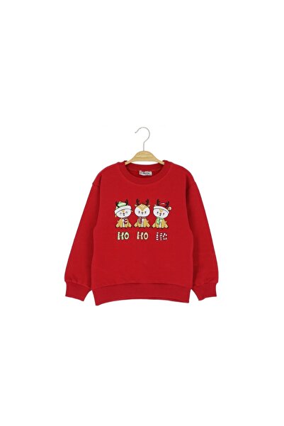 HO HO HO BASKILI SWEATSHİRT