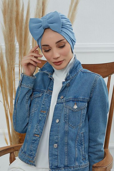 Aisha's Design B-27 Model Butterfly Combed Cotton Bonnet