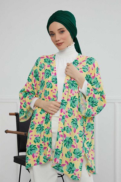 Aisha's Design غطاء رأس من القطن الممشط برباط، B-1