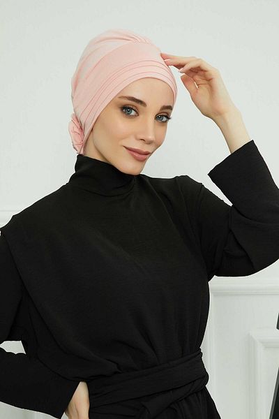 Aisha's Design موديل B-74 بونيه قطني ممشط