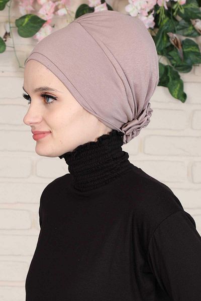 Aisha's Design موديل B-53 بونيه قطني ممشط