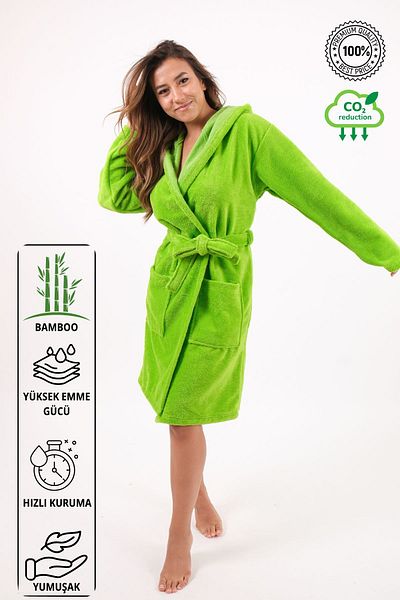 Dotamess Μπουρνούζι Lida Luxury Bamboo Μπουρνούζι