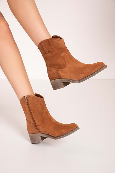 Gondol Cizme Western de damă din piele naturală Anl.2871