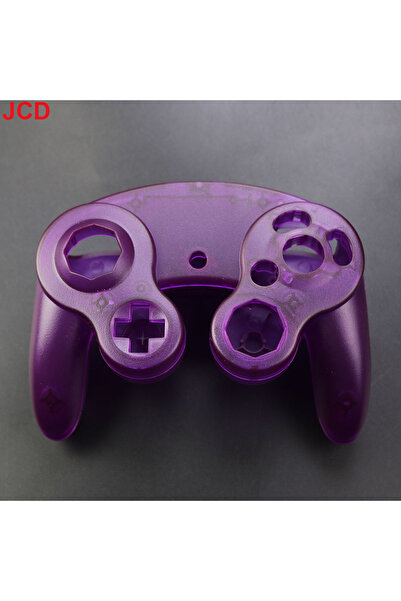Choice غطاء بلاستيكي شفاف أرجواني اللون من JCD قطعة واحدة لجهاز تحكم NGC Game...