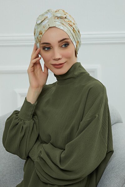 Aisha's Design Μπόνε με σχέδιο με φιόγκο μπροστά, B-7YD