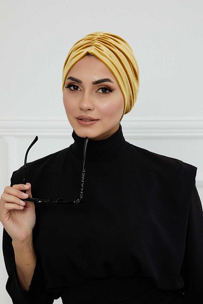 Aisha's Design بونيه مخملي B-20K