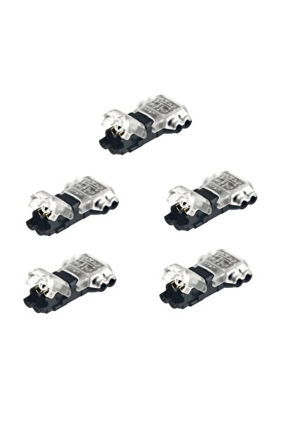 Choice 5pcs 5pcs Low Voltage Wire Connectors T Tap Wire Connectors 2 Pins Wir...
