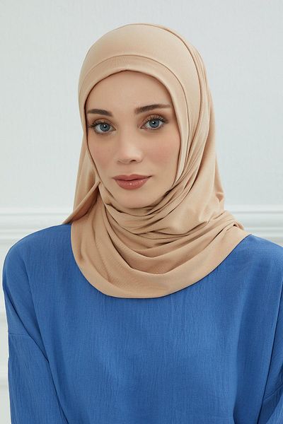 Aisha's Design شال قطن ممشط عملي - موديل Ps-16