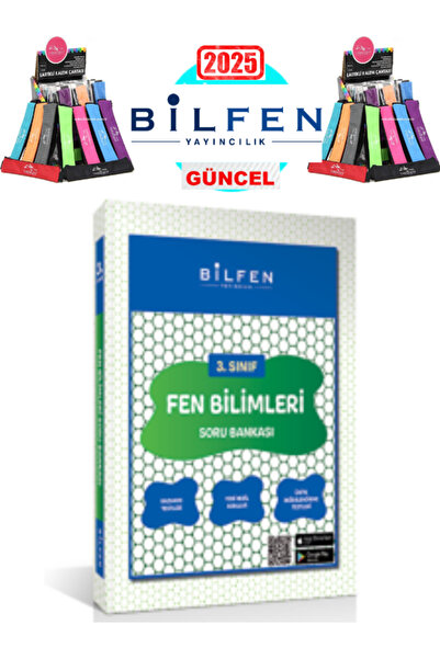 Bilfen Yayıncılık 3. SINIF FEN BİLİMLERİ SORU BANKASI + Polo Kalemlik Hediyeli