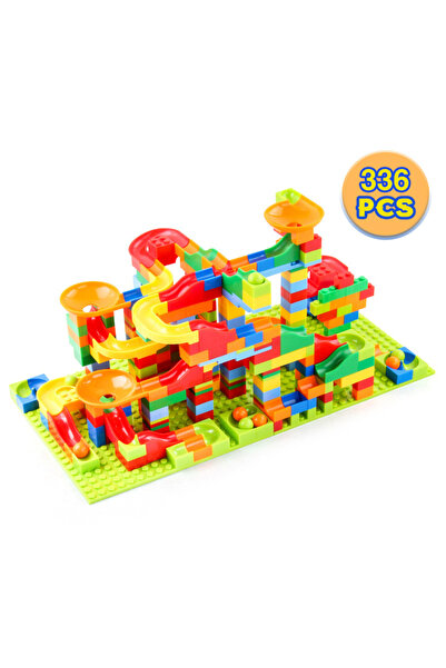 Choice1 336pcs Building blk rolling ball slide children's playground puzzle a...