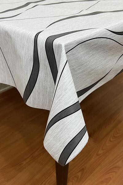 Pimula home مفرش طاولة من القماش الزيتي قابل للمسح بقاعدة ألياف PVC غير قابلة...