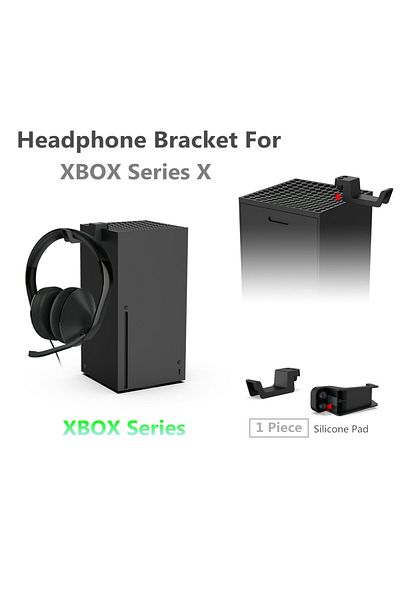 Choice XboxSeriesX Accessories Headphone Stand Holder Hanger for XBOX Series X Game Headset Hook For Xbo...
