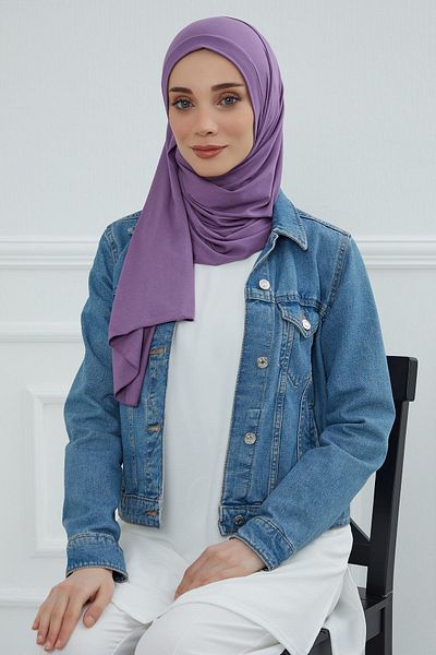Aisha's Design شال قطن ممشط عملي - موديل Ps-16