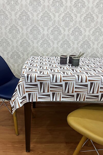 Pimula home Pvc kaymaz elyaf tabanlı Silinebilir Muşamba Masa Örtüsü_123-A