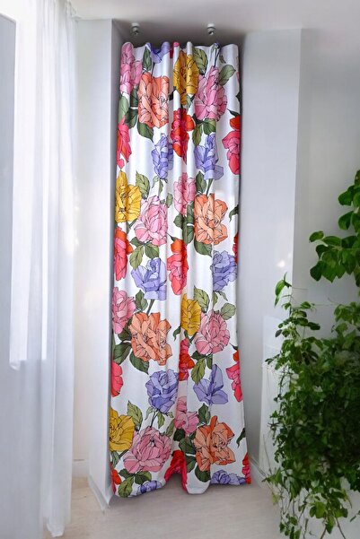 Asf Dijital baskı modern fon perde