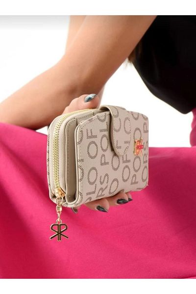 Polo Of Colors Women's Wallet with Coin and Card Compartments
