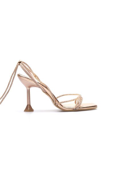 İNNA Kunta İnna Women's Evening Dress Stoned Heeled Shoes