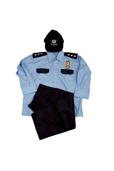 vyloo Cămașă albastră pentru băiat ținută de poliție