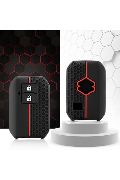 Choice Silicone Key Case Cover For Suzuki Swift 2017 2018 Keyless Fob Shell Skin Keyring Key Chain Holde...