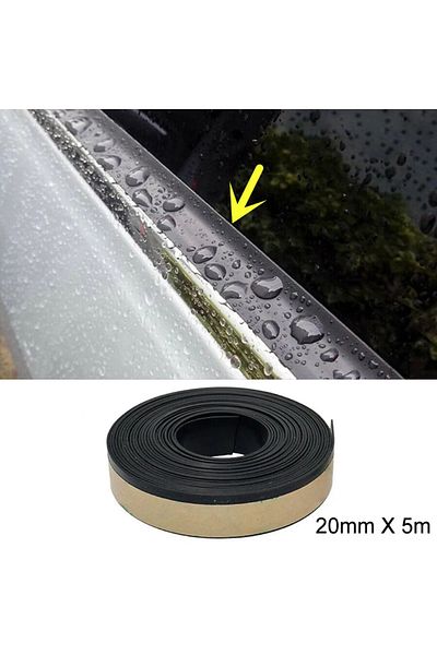 Choice 5M Car Side Door Glass Seal Weatherstrip Rain Visor Universal Sealing Strip Noise Insulation Anti...