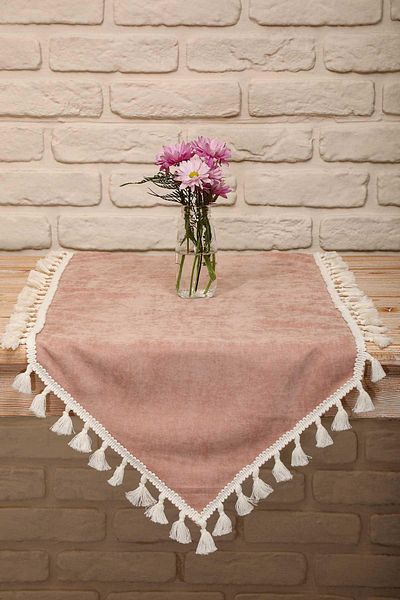 Aisha's Design 90x30 Tasseled Runner,r-32k