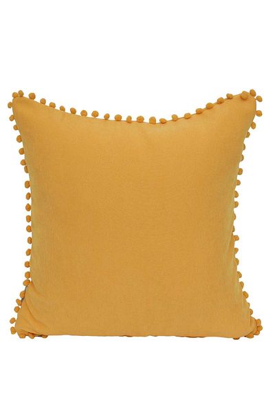 Aisha's Design Decorative Pompom Throw Pillow Cover - K-106