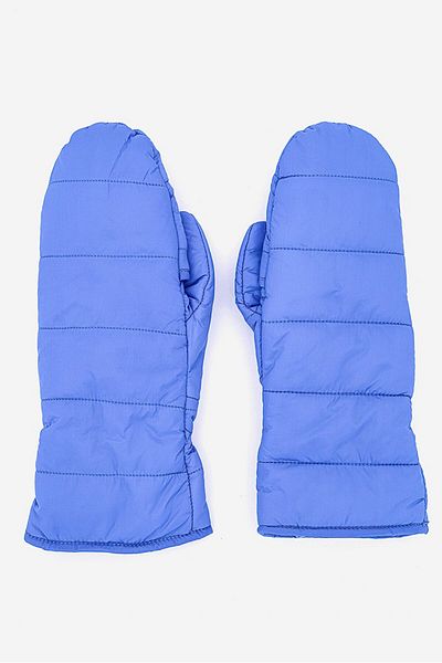 Tchibo Quilted Oven Mitts, Blue