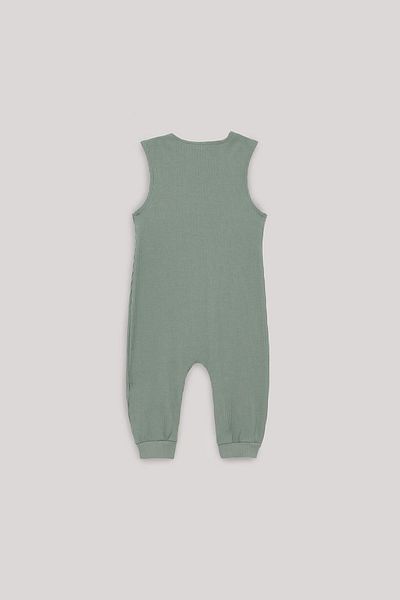 Nebbati Basic BG Store Baby Boy Green Jumpsuit