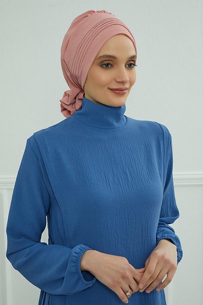 Aisha's Design عمامة قماش Aerobin جاهزة - Ht-31a