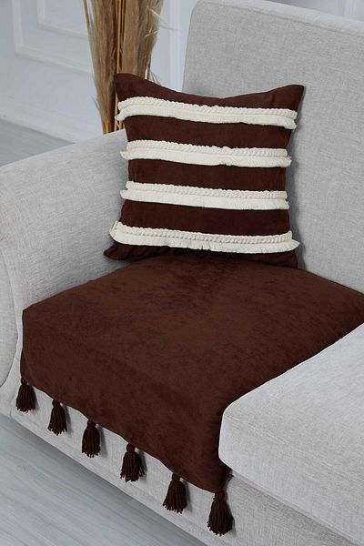 Aisha's Design غطاء أريكة فردي مقاس 75x90 - KO-19T
