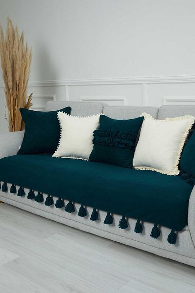 Aisha's Design 90x210 Tufted Sofa Cover - KO-19