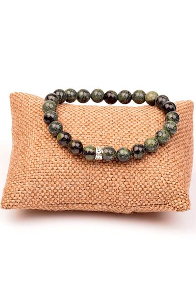 Taş Sandığı Canbaba Jasper Stone Bracelet (8 Mm)